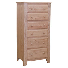 Shaker 6-Drawer Lingerie Chest