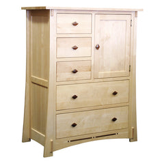 Dutch Maple One Door Chest
