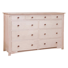 Dutch Maple 9 Drawer Dresser