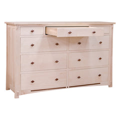 Dutch Maple 9 Drawer Dresser