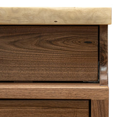 Castle Three Drawer Night Stand