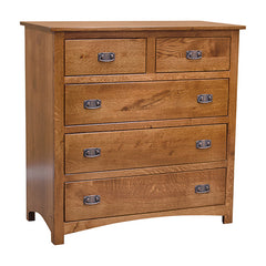 36" Mission 5 Drawer Chest