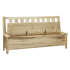 Amish Rochester Bench W/Back