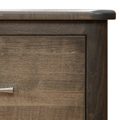 Smoke Gray 2-Drawer Cunningham Nightstand