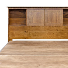 Mission Chest Bed w/ Bookcase Headboard