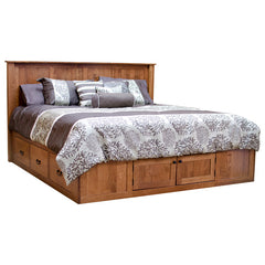 Platform Eastern King Bed w/ Drawers