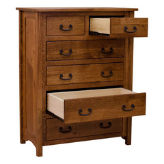 35" Mission Chest- Character Quartersawn White Oak
