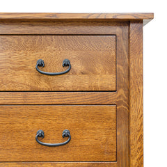 39" Amish Mission 7-Drawer Chest