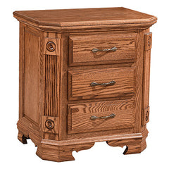 Southerndeluxe 3Drawer Nightstand