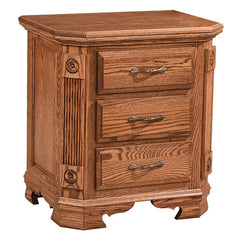 Southerndeluxe 3Drawer Nightstand