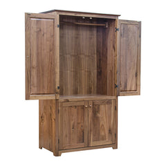 Yancy Cobler Armoire - Walnut
