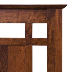 Yancy Cobler Chest Bed - Rustic Cherry