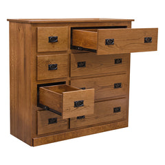 Dutch 8 Drawer Dresser