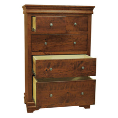 Traditional Amish Lux 5-Drawer Chest