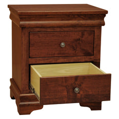 Traditional Amish Lux 2-Drawer Nightstand