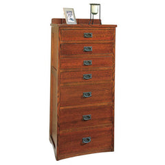 Arts & Crafts Oak Lingerie Chest