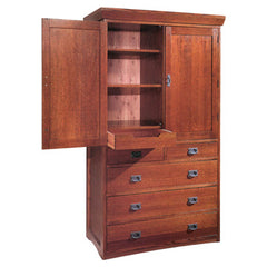 Arts & Crafts Bedroom Armoire