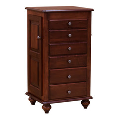 Amish Jewelry Armoire - Brown Maple