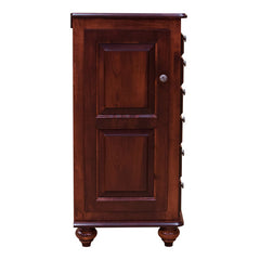 Amish Jewelry Armoire - Brown Maple