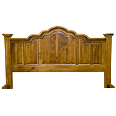 Amish Wavey Cathedral Pine Bed