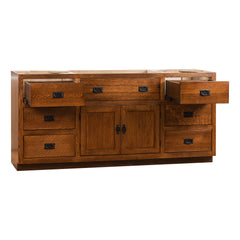 74" Mission Bathroom Vanity