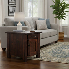 Barn Floor End Table