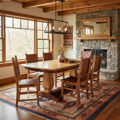 Bassett Double Pedestal Table