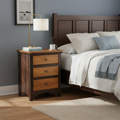 Buckeye Economy 3 Drawer Nightstand