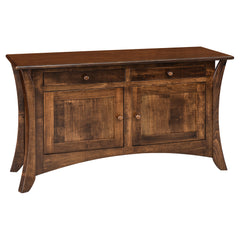 Caled Sofa table w/ undermount glides