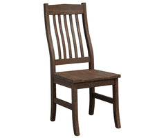 Parson Chair Faux Barnwood