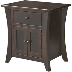 Caled Nightstand 1 drawer / 2 Doors