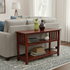 Century Mission Console Table