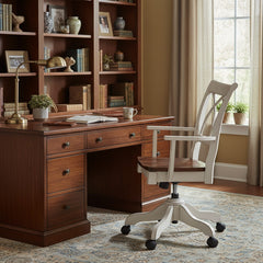 Crisscross X Back Gas Lift Desk Chair