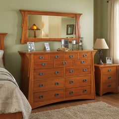 Crofter 13 Drawer Mule Chest Dresser