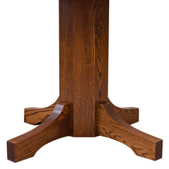 Mission Round Dining Table - Red Oak