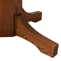 Mission Round Dining Table - Red Oak