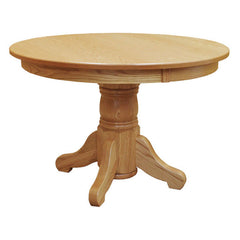 44" Round Traditional Dining Table Set 4