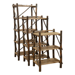 24" x 60" Hickory Bookshelf