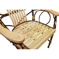 Natural Amish Hickory Arm Chair
