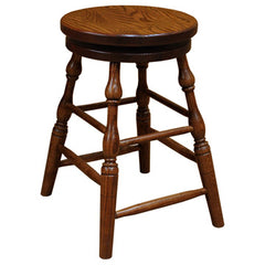 24" Amish Traditional Swivel Stoool