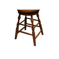 24" Amish Traditional Swivel Stoool
