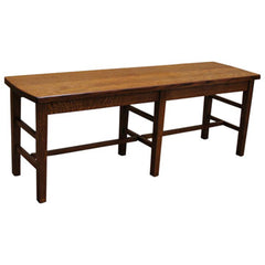 48" Quarter Sawn Amish Mission Bench