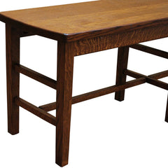 48" Quarter Sawn Amish Mission Bench