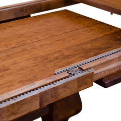60" Amish Mission Ashley Dining Table w/4-Leaves