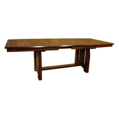 42" x 72" Mission Vale Boat Table w/ Four Leaves