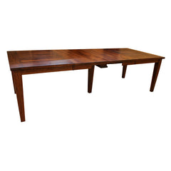 42" x 60" Amish Frontier Dining Table w/ 4-Leaves