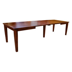 42" x 60" Amish Frontier Dining Table w/ 5-Leaves