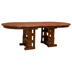 44" x 72" Greene & Greene Gamble Table w/ 4-Leaves