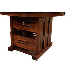 48" Round Greene & Greene Table w/ 6-Leaves