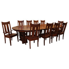 60" RD Greene & Greene Gamble House-Dining Set 4